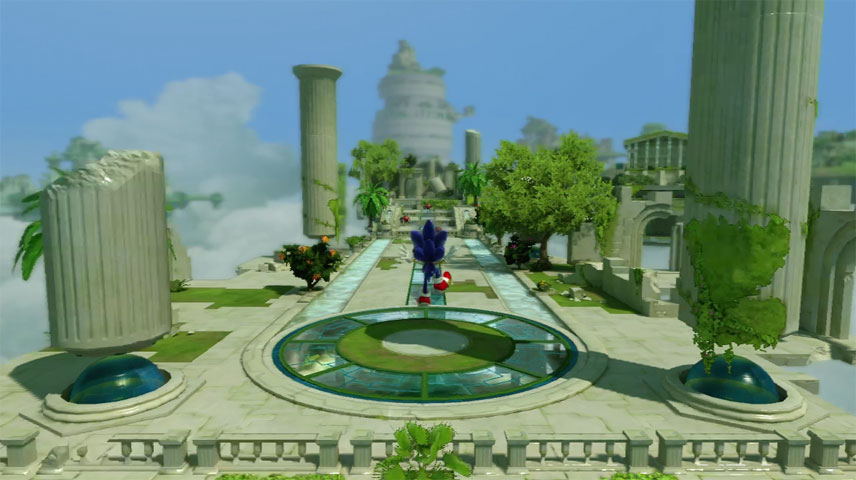 Sonic Generations : Sky Sanctuary en images