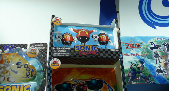 Des goodies Sonic en nombre pour les 20 ans ?