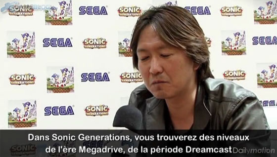 Sonic Generations : Interview de Iizuka par Gameblog.fr