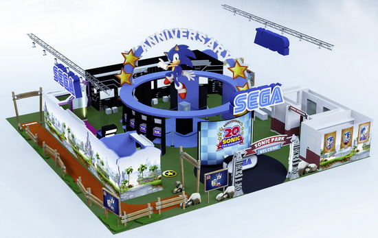 L'anniversaire de Sonic à Japan Expo