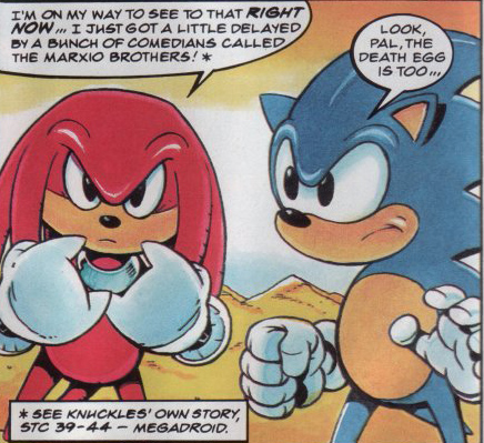 Sonic & Knuckles dans la NOZONE
